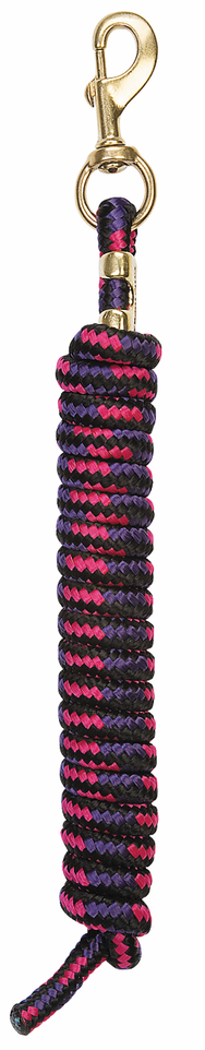 Weaver Poly Lead Rope Solid Brass Snap
