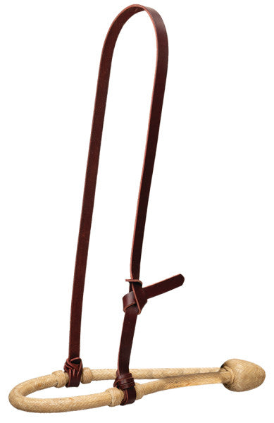 Weaver Twisted End Bosal Hanger Burgundy