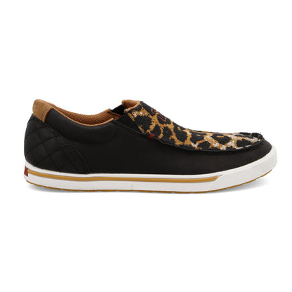 Twisted X Slip On Kicks Black/Cheetah