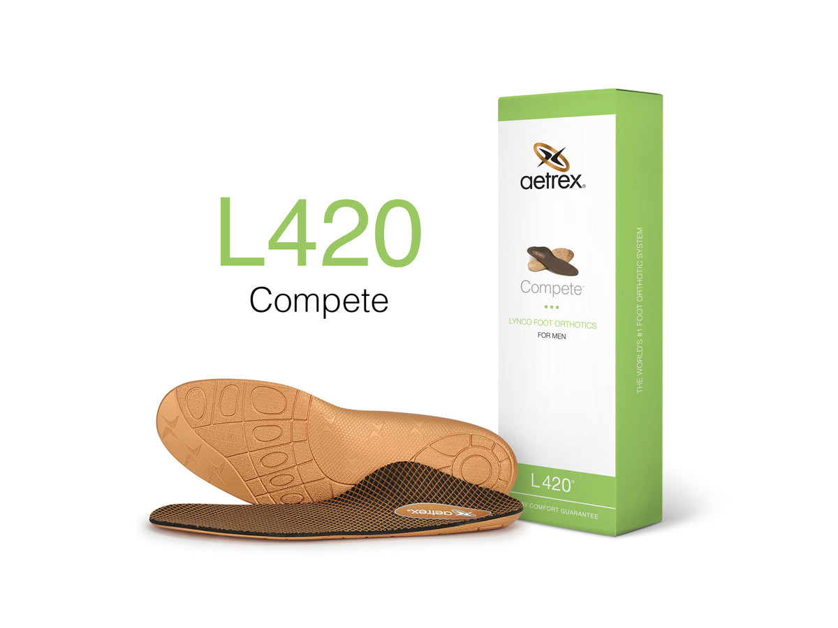 Aetrex L420 Lynco Orthotic Active Compete Men