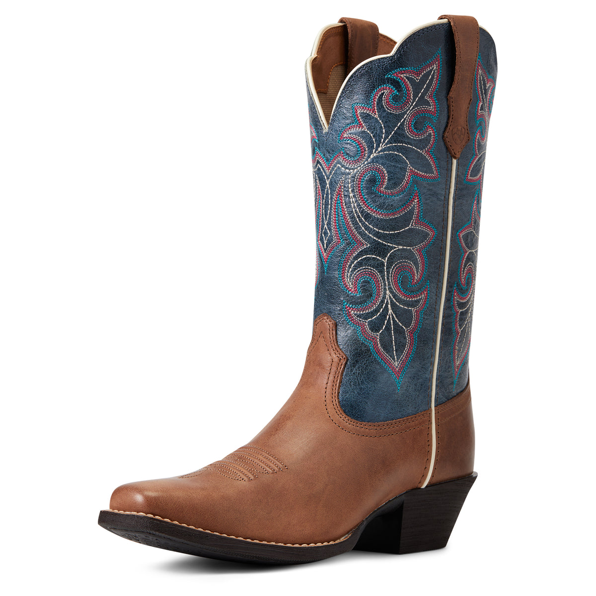 Ariat Round Up Square Storming Brown/Singing the Blues