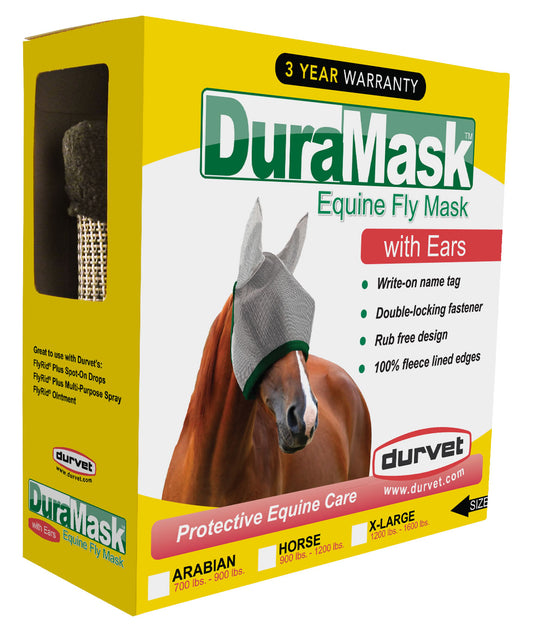 Durvet DuraMask Fly Mask with Ears