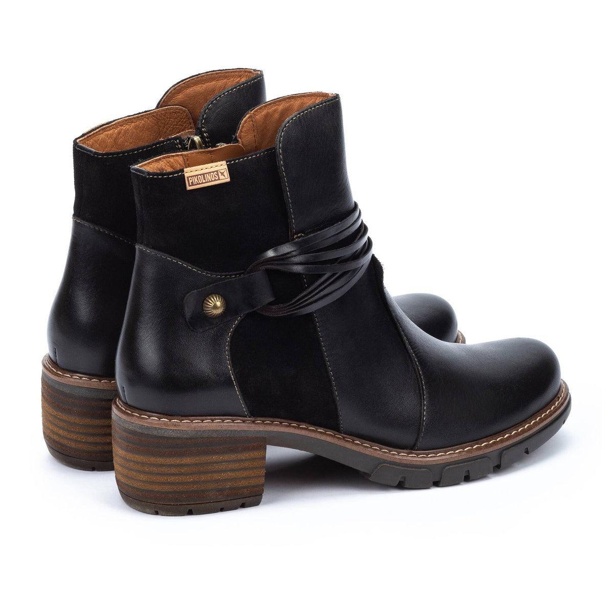 Pikolinos San Sebastian Bootie Zip Black
