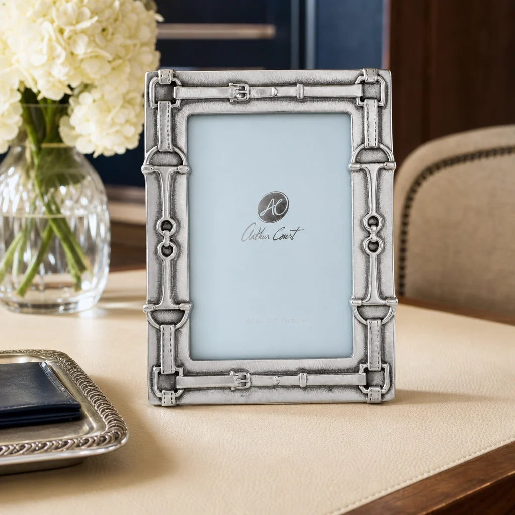 Arthur Court Photo Frame Equestrian Bit 5x7