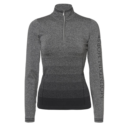 Mountain Horse Tindra Tech Top Black Melange