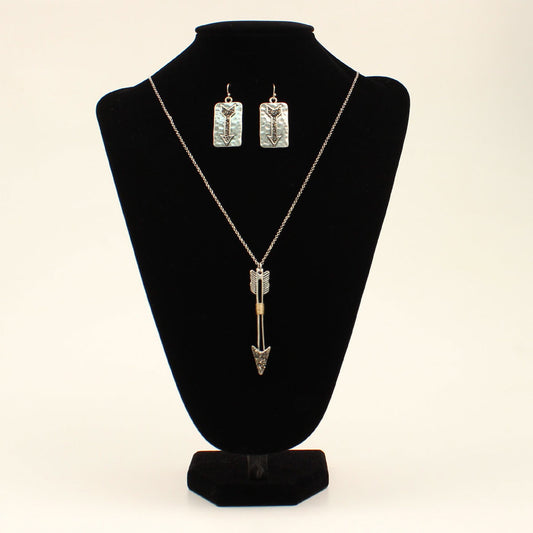 Blazin Roxx Arrows Necklace and Earring Set