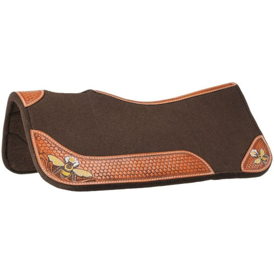 Silver Royal Bee Saddle Pad 28" x 28"