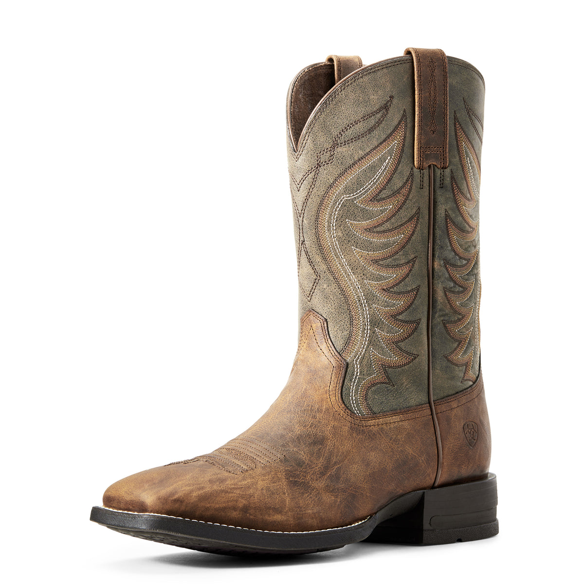 Ariat Amos Sorrel Crunch/Army Green