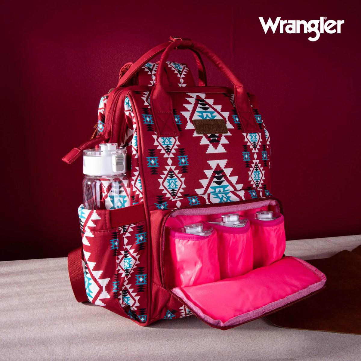 Montana West Wrangler Aztec Callie Diaper Backpack