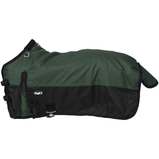 Tough 1 600D Waterproof Foal Turnout Blanket Hunter Green