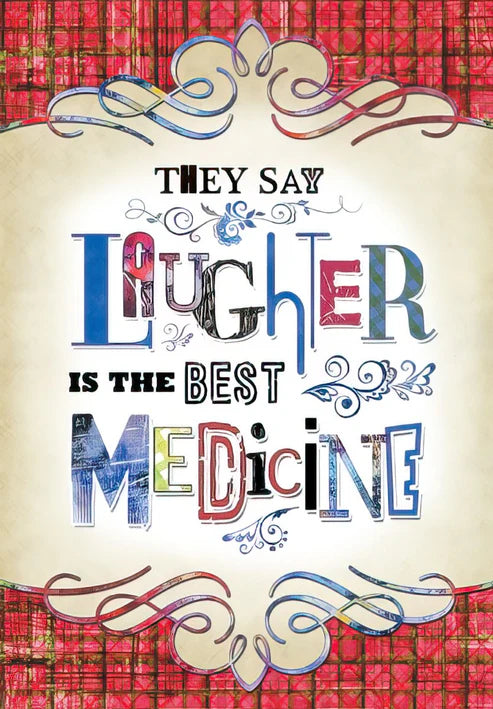Leanin Tree Laughter Get Well Card