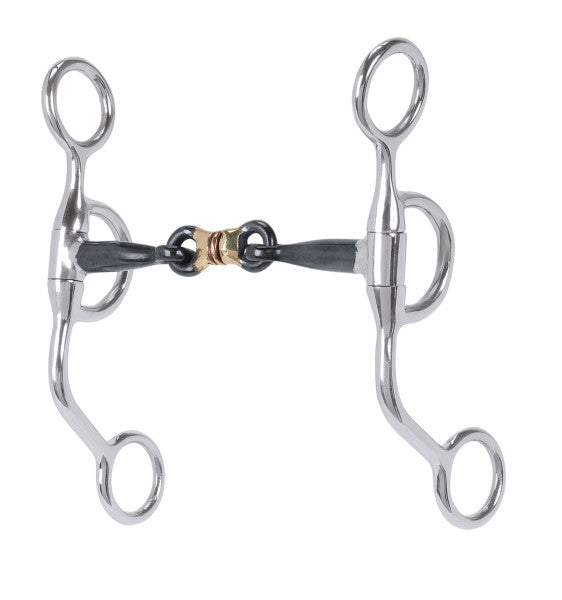 Weaver Argentine Three Piece Sweet Iron Mouth Bit