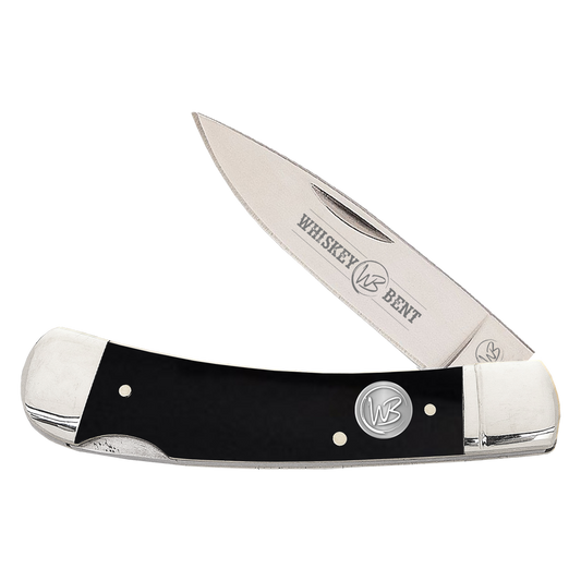Whiskey Bent Natural Horn Buffalo Horn Lock Blade