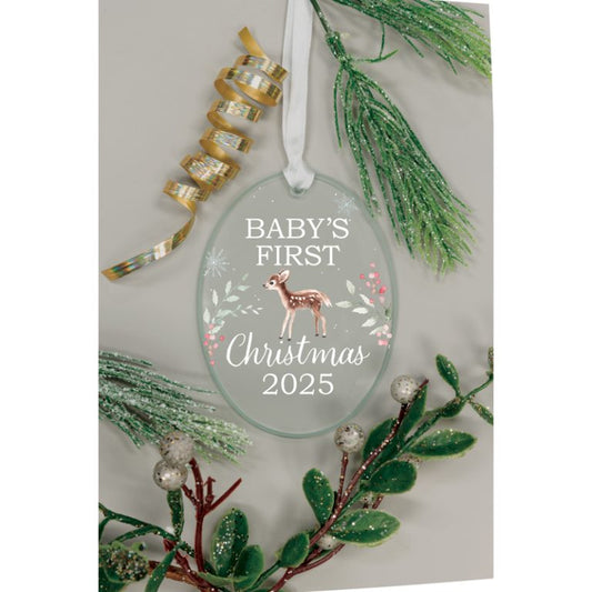 Carson Christmas Oval Ornament Baby 2025