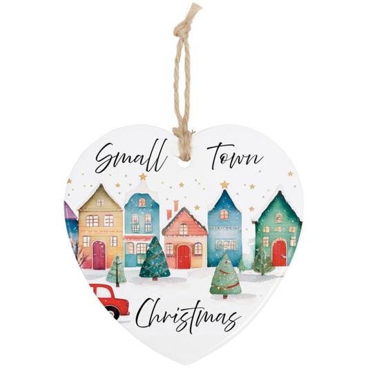 Carson Christmas Heart Ornament Small Town Christmas