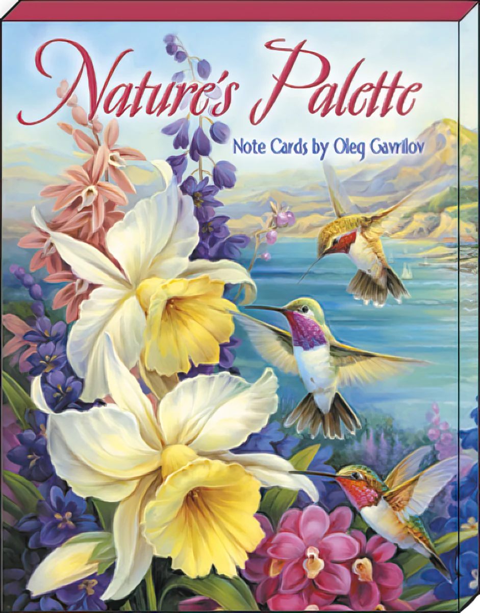 Leanin Tree 12 Notecards Pack Nature's Palette