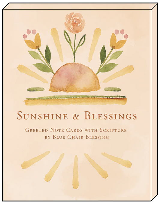 Leanin Tree 12 Notecards Pack Sunshine & Blessings