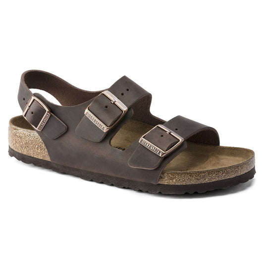 Birkenstock Milano Oiled Leather Habana R