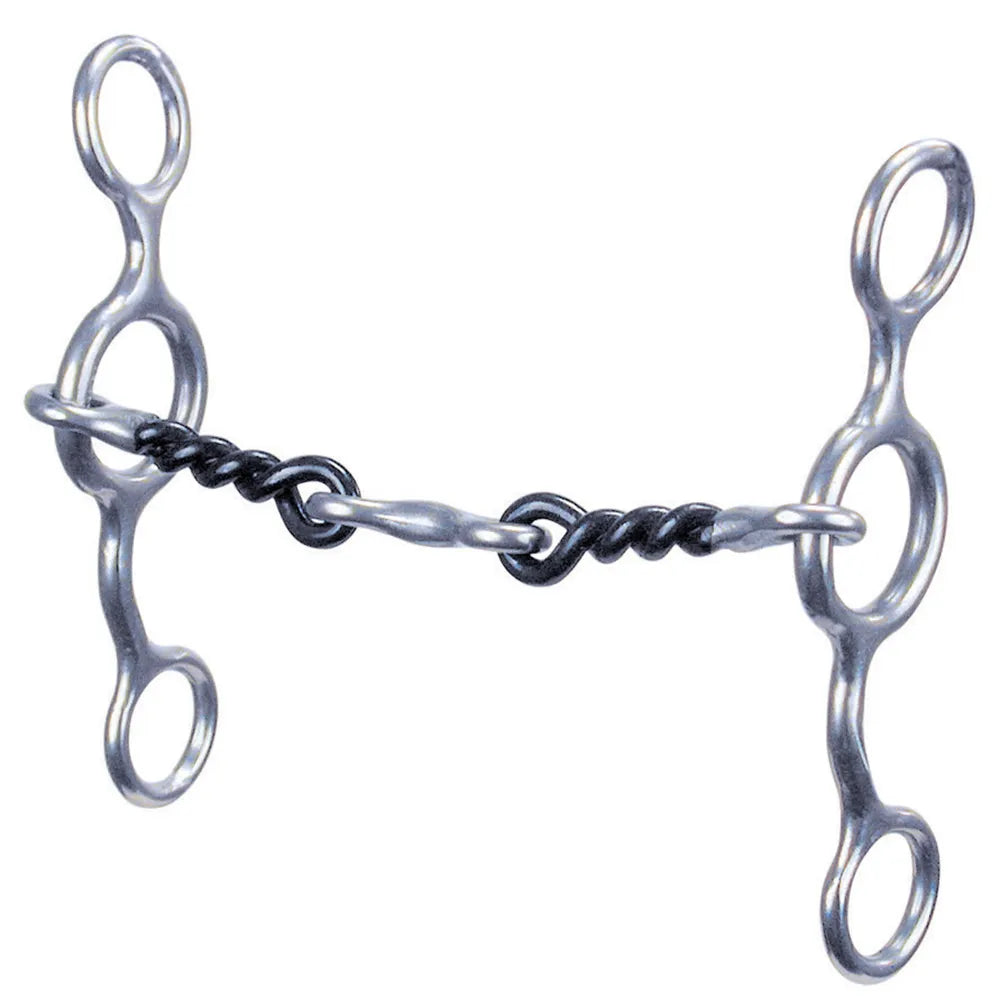 Reinsman Stage B Junior Cow Horse Twisted Dogbone Bit
