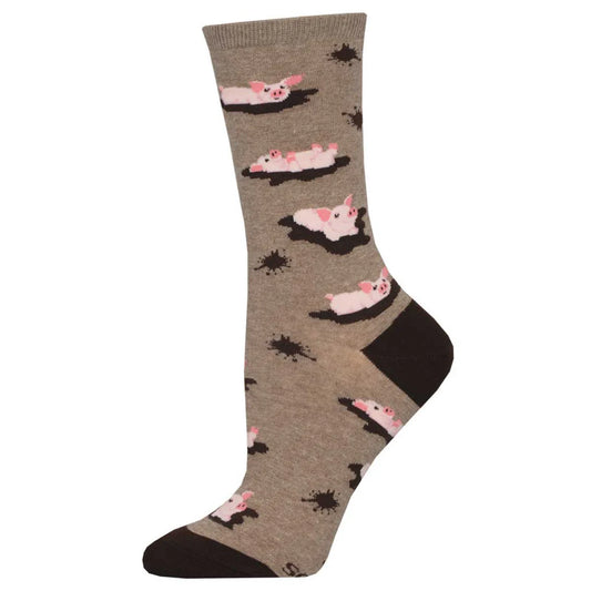 Socksmith Socks Pig Out Brown