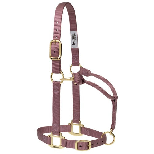 Weaver Adjustable Chin Throat Snap Halter 3/4" Weanling/Pony