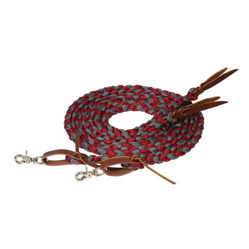 Weaver Braided Split Reins 1/2"X8'