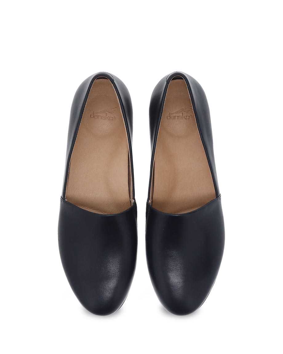 Dansko Larisa Black Milled Nappa