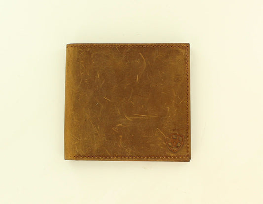 Ariat Distressed Brown Large Bifold Wallet