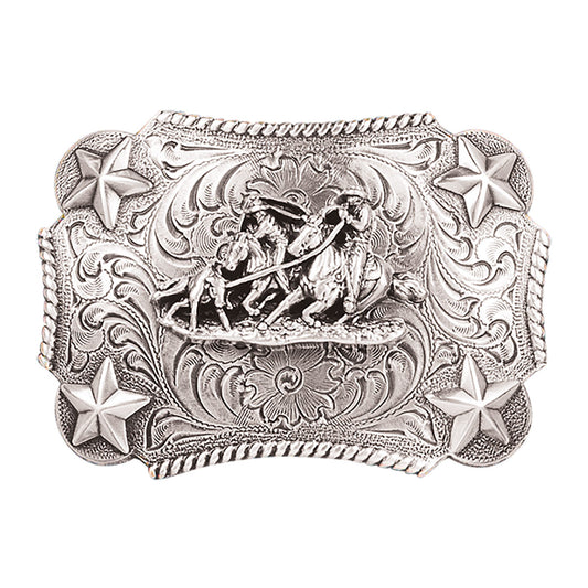 Nocona Youth Team Roping Buckle