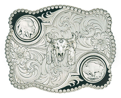 Montana Silversmith Antiqued Buffalo Nickel Buckle