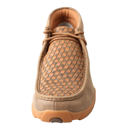 Twisted X Chukka Bomber Brown/Tan Basketweave