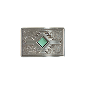 Blazin Roxx Square Diamond Turquoise