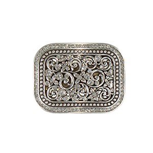 Blazin Roxx Sparkle Square Buckle