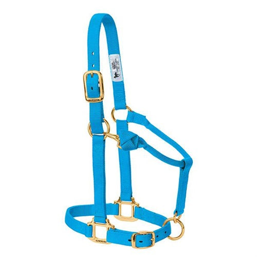 Weaver Adjustable Chin Throat Snap Halter 3/4" Weanling/Pony