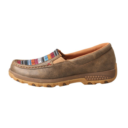Twisted X Cellstretch Slip-On Bomber Brown/Multi