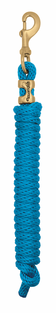 Weaver Poly Lead Rope Solid Brass Snap