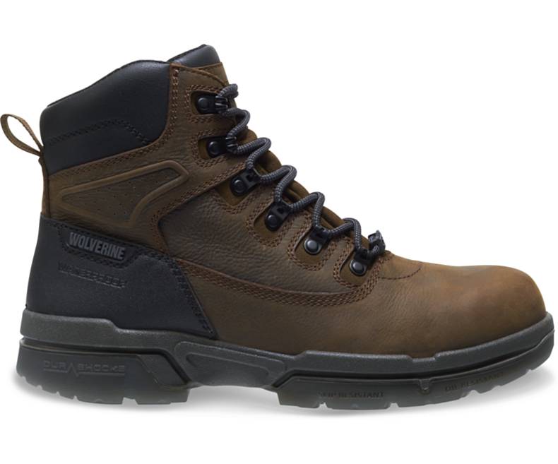 Wolverine I-90 Durashocks 6" Dark Coffee Composite Toe Waterproof EH