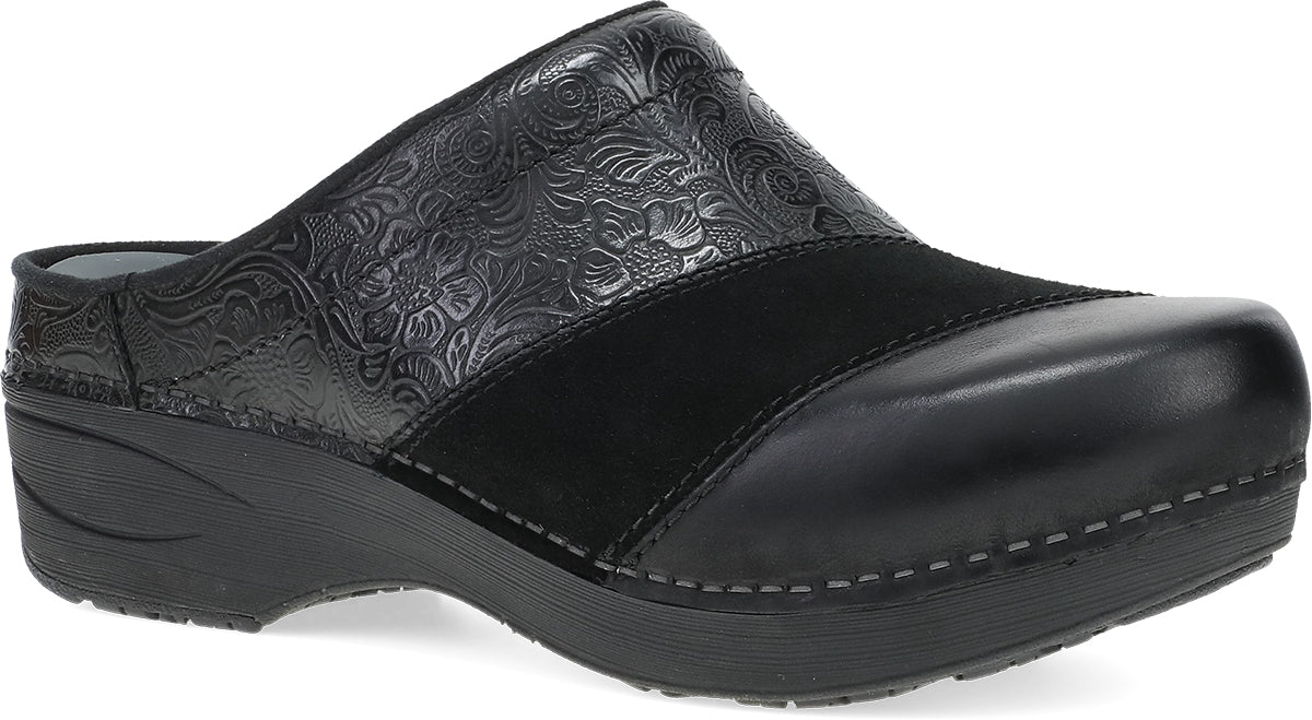 Dansko Zinnia Clog Black Multi