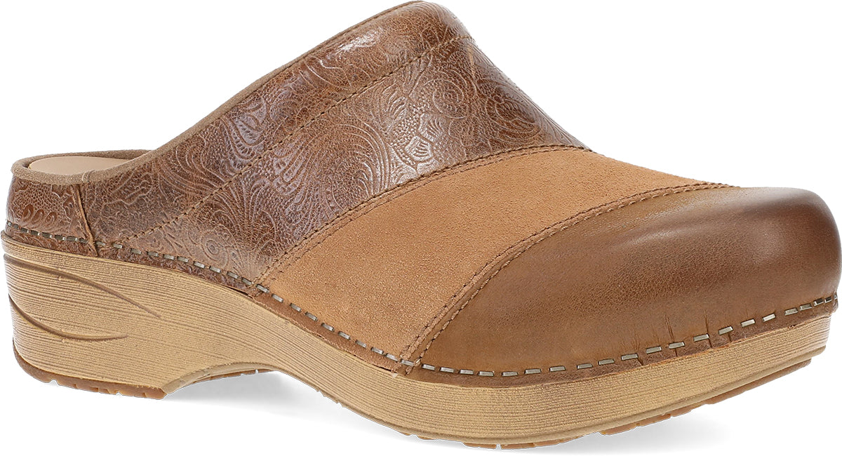 Dansko Zinnia Clog Tan Multi