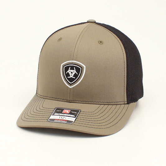 Ariat Center Logo Olive/Black Hat