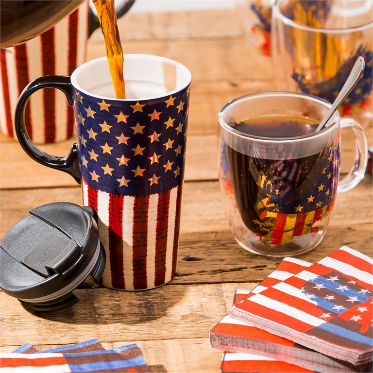 Evergreen Ceramic Travel Cup Liberty