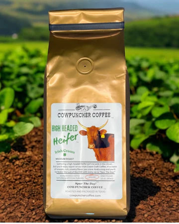 Cowpuncher Coffee High Headed Heifer - Irish Cream Medium Roast