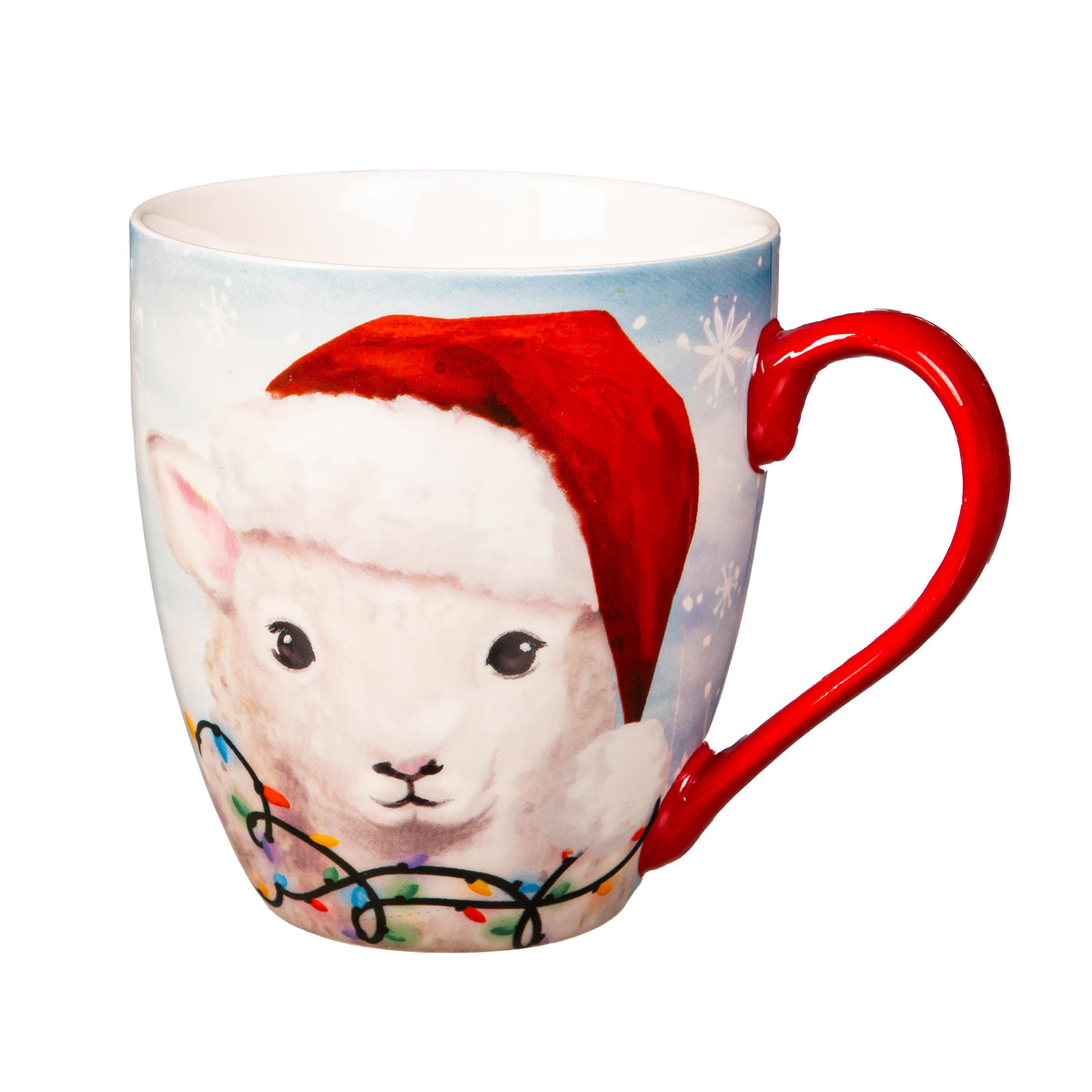 Evergreen Ceramic Cup Christmas Farm