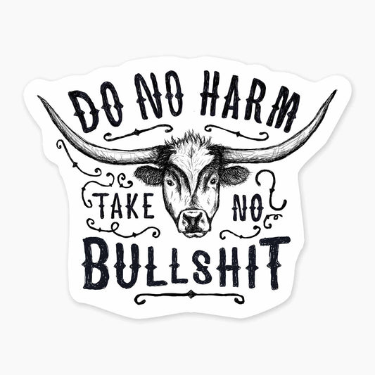 Nice Enough Stickers Bullshit