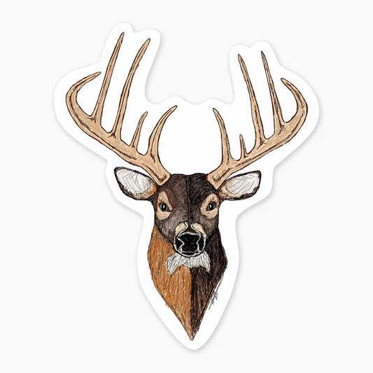 Nice Enough Stickers Deer