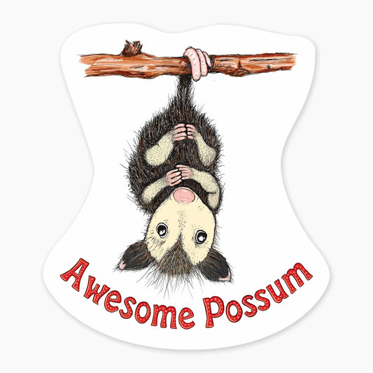 Nice Enough Stickers Possum