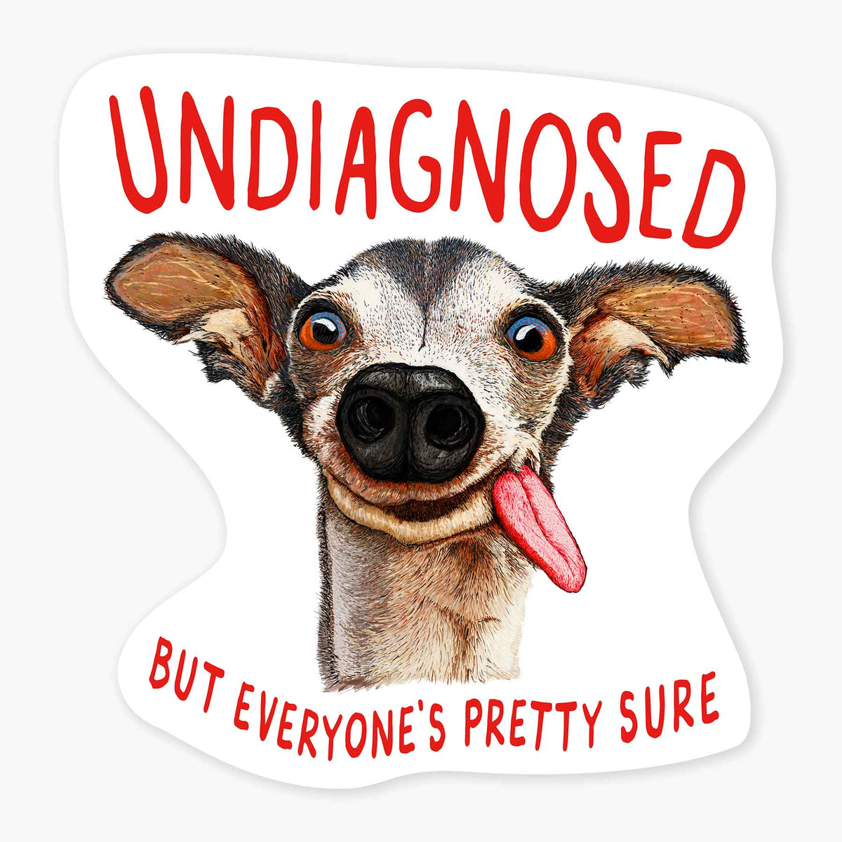 Nice Enough Stickers Undiagnosed