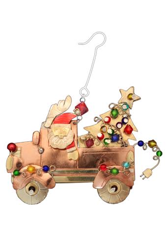 Pilgrim Imports Santa's Pick Up Ornament