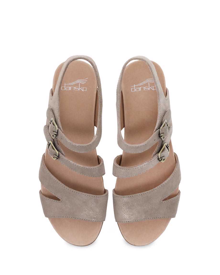 Dansko Angela Sand Metallic