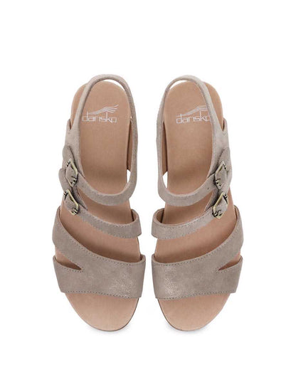 Dansko Angela Sand Metallic